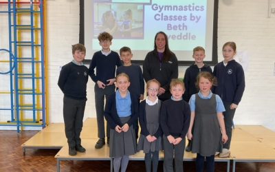 Beth Tweddle’s visit to Little Paxton Primary School